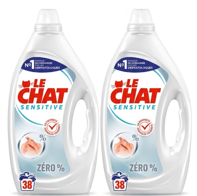70% d’avantage fidélité dès 2 produits Le Chat achetés - Ex : 2 Bidons de 38 Lavages Le Chat Sensitive (Via 12,77€ sur la Carte de Fidélité) - Leclerc Drive