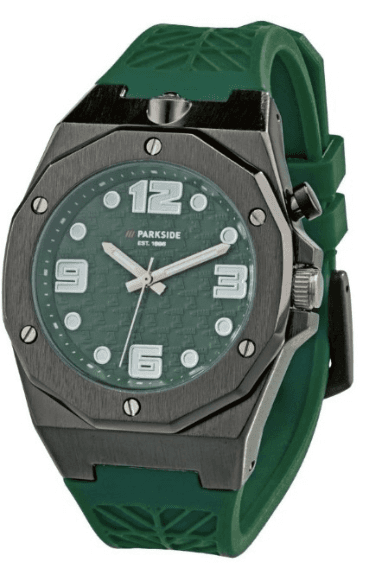[Lidl+] Montre Parkside Fan-Edition - Vert, Noir ou Rouge - Lidl