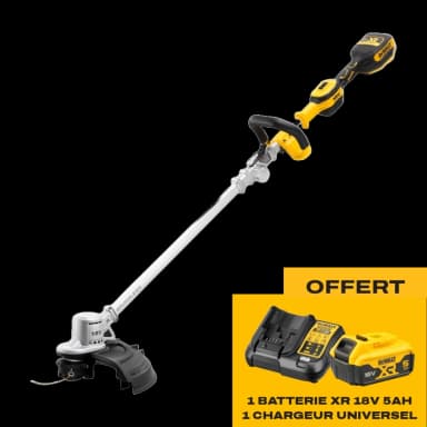 Coupe-Bordures sans fil Dewalt DCMST561- avec Chargeur & Batterie XR 18V 5 Ah - King Vert