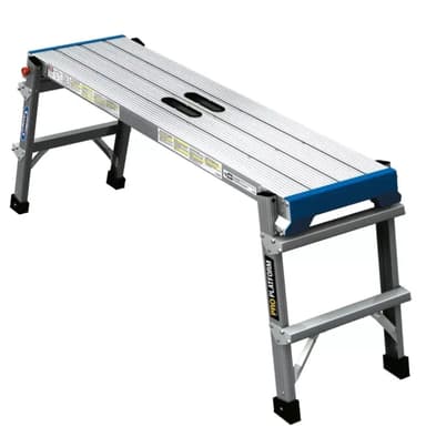 Plateforme de Travail Werner - en Aluminium, 50x115cm, 150 kg - Screwfix