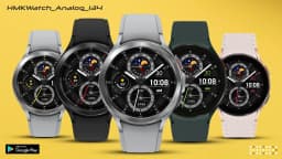 Cadran montre connectée MKWatch Analog 134 gratuit sur Android (Dématérialisé - Wear OS)