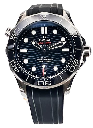 Montre Omega Seamaster Diver 300M Automatic - 42mm, Cadran Noir, Bracelet Caoutchouc - Montredo