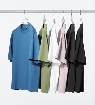 T-shirt Boxy 100% coton Uniqlo - taille XS à 3XL - Uniqlo
