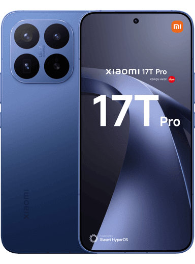 [Clients Red By SFR] Smartphone 6,83" Xiaomi 17T Pro 5G- 512 Go bleu, rose ou noir (Via 100€ d'ODR et 100€ Bonus reprise) - RED By SFR