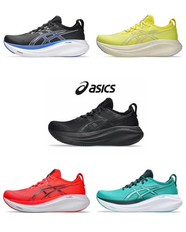 20% de réduction sur une sélection d’articles déjà remisés. Ex : Baskets Asics Gel-Nimbus 27 - Noir, du 40 au 48 - Asics