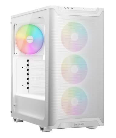 Boitier PC be quiet! Pure Base 501 LX, format moyen tour, ATX, verre trempé - blanc - Caseking