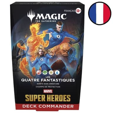 Deck Magic The Gathering Commander Marvel Super Heroes - Les Quatre Fantastiques - Playin