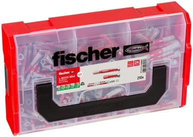 Kit d'ancrage mural Fischer Fixtainer 539867 - 6mm x 30mm, 6mm x 50mm, 8mm x 40mm, 8mm x 65mm - Amazon