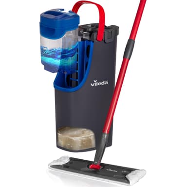 Vileda H2PrO Flat Mop & Bucket Set 100% Separate Clean and Dirty Water - Amazon