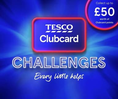 Tesco Clubcard Challenge - Collect Up To 5000 Bonus Clubcard Points - Selected Accounts - Points & Challenges Vary By User (requires opt-in) - Tesco