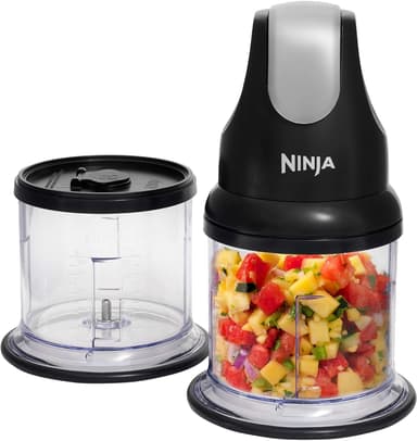 Ninja Professional Stackable Food Chopper, 200W [NJ1002UKBK] - W/Voucher - Amazon