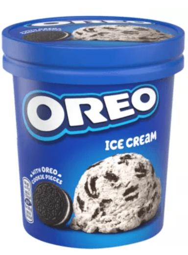 Oreo Ice Cream with Oreo Cookie Pieces 425ml - ASDA Groceries
