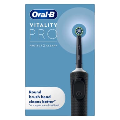 Oral‑B Vitality Pro Electric Toothbrush, 3 Modes, Round Brush Head, 4×30s Timer, Black - Joybuy