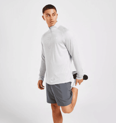 Under Armour Tech 1/4 Zip Top - Grey (Sizes S - XXL) - Sold and dispatched by Under Armour - JD Sports
