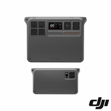 DJI Power 2000 Portable 2048Wh Power Station + 2048Wh Expansion Battery - Costco