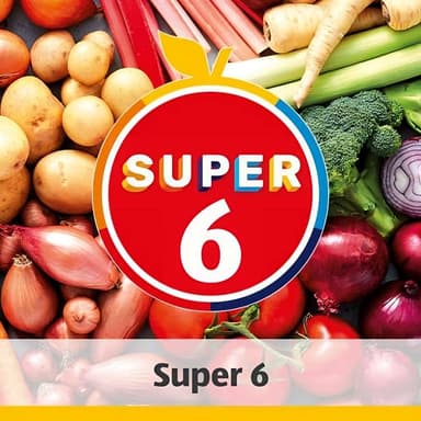 Super 6 Fruit & Veg - Apples - 49p / Avocados - 69p / Bananas - 99p / Clementines - £1.09 / Peppers - 79p - Aldi