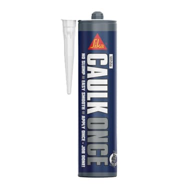 Sika Caulk Once Premium Quality Acrylic Caulk – Highly Flexible – Fast Drying – White – 295ml - Amazon