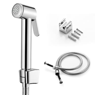 Ibergrif Handheld Bidet Sprayer for Toilet UK, Chrome - Amazon