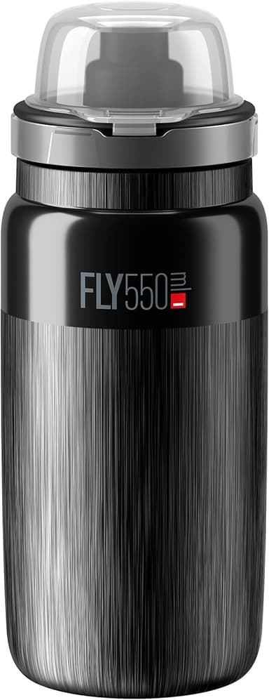 ELITE Fly MTB Water Bottle Black – Ultra Lightweight Mountain Bike Cycling Bottle with Dust Cap – 550ml - Amazon