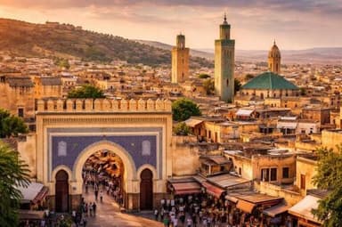 3 Nts 2-Adults Bed & Breakfast (21-24Sept) Fez City Morocco | £80.50 pp/£26.83pppn | London Stansted Flights-Backpack, Breakfast incl. Taxes - On The Beach