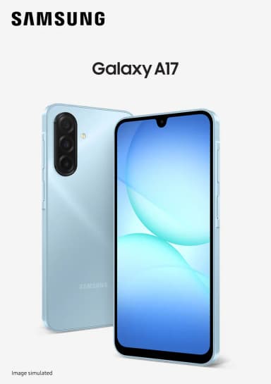 Samsung Galaxy A17 4G 128GB + £10 Topup - Giffgaff