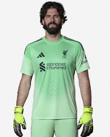 Liverpool FC (LFC) Adidas Men's 25/26 Home Short Sleeve Goalkeeper Jersey - Liverpool FC