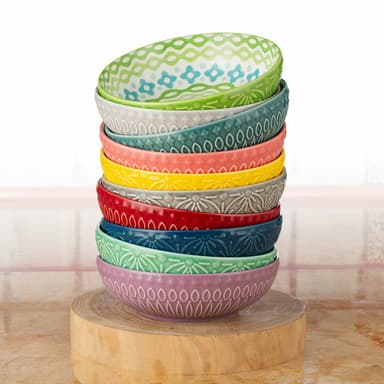 Signature Housewares Stoneware Bowls, 10 Piece - Instore - Costco