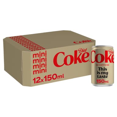Diet Coke No Caffeine 12x 150ml - Instore Merrion Shopping Centre - Morrisons