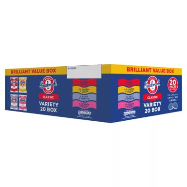 Seabrook Classic Variety Box Crisps 20 x 25g - ASDA Groceries