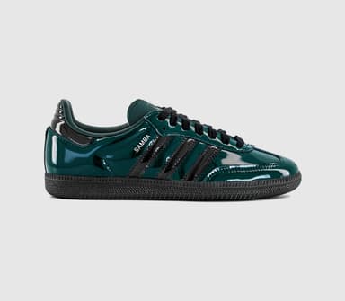 adidas Samba OG Trainers Aurora Ivy Core Black Silver Met - Offspring