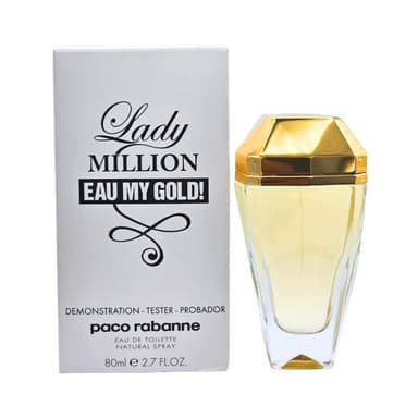Paco Rabanne Lady Million Eau My Gold Eau de Toilette Spray 80ml Tester - The Beauty Store