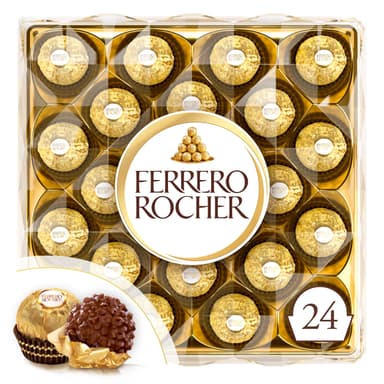 Ferrero Rocher Chocolate Box, 24 Chocolates, 300g - Amazon