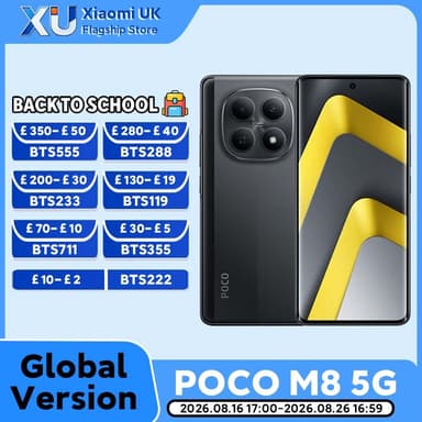 Global Version POCO M8 5G 512GB 256GB Snapdragon 6 Gen 3 Processor Smartphone 8GB 512GB with code - Xiaomi UK Flagship Store - AliExpress