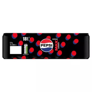 Pepsi Max Cherry 330 ml x 18-pack - Aldi