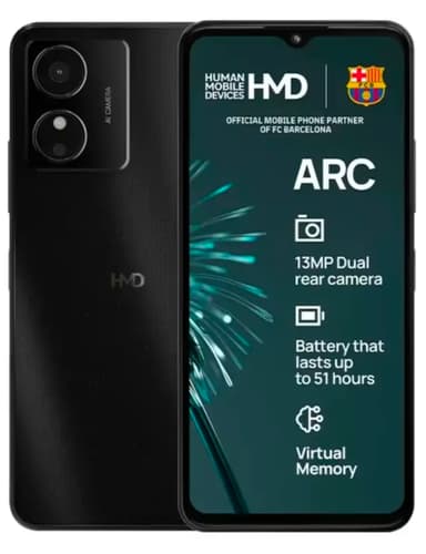 HMD ARC 64GB 4GB 4G Android Go Smartphone £39.99 + £10 Top Up - Vodafone