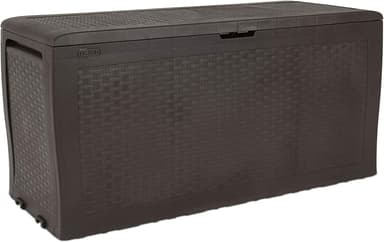 Keter Samoa Outdoor Trunk with Wood Effect, 116.4 x 44.7 x 57cm - in-store Liskeard - Morrisons