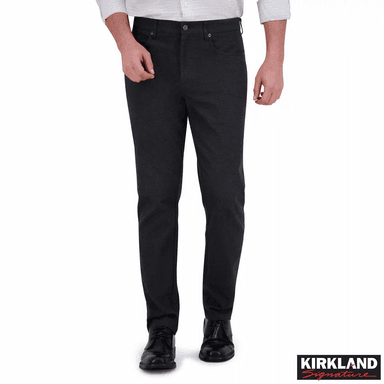 Kirkland Signature Men's Brushed 5-Pocket Pant (Charcoal / Khaki / Navy) - Costco