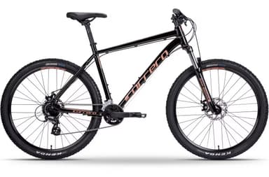 Carrera Vengeance Mens Mountain Bike - Limited Edition Black & Gold - XS, S, M, L, XL Frames - Halfords