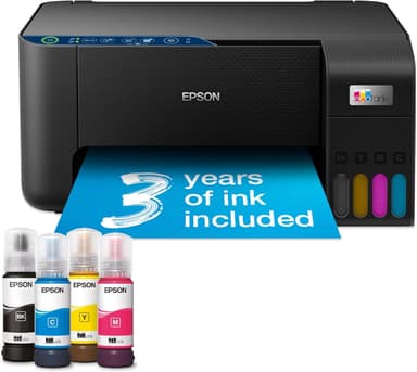 Epson EcoTank ET-2861 Ink Tank Wireless Printer - A4, Print, Copy, Scan, Up To 3 Years of Ink - Amazon