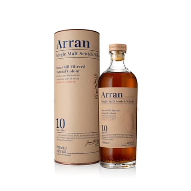 Arran 10 Year Old Single Malt Whisky 70cl, 46% ABV, Premium Single Malt Scotch, Isle Of Arran - Amazon
