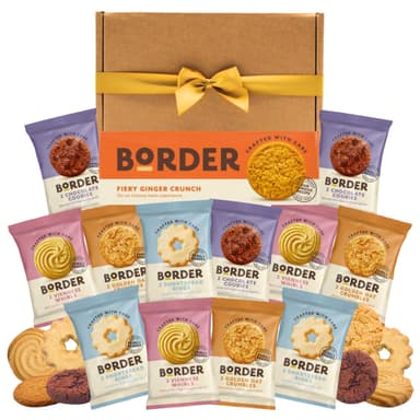 Mixed Biscuits Gift Set Hamper (36 Biscuits) - x12 Biscuits Twin Packs 4 Varieties With Ginger Biscuits 135g - Rosenetic / FBA - Amazon