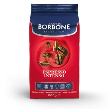 Caffè Borbone Roasted Coffee Beans - Espresso Intenso - Authentic Neapolitan Espresso - 1kg Pack - Amazon