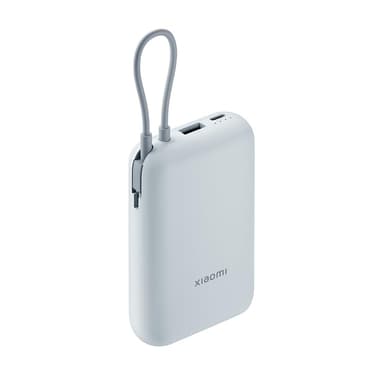 Xiaomi 22.5W Power Bank 10000mAh, Built-in USB C, Fast Charging, Ice Blue - Amazon
