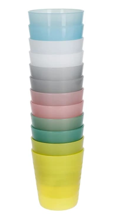 SILVERCREST Plastic Cup Set - 12 Pieces - Lidl