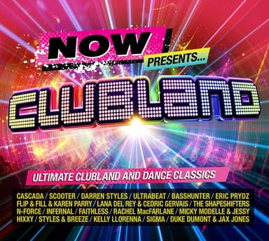 Now Presents Clubland CD - 4 Discs - With Voucher - Amazon