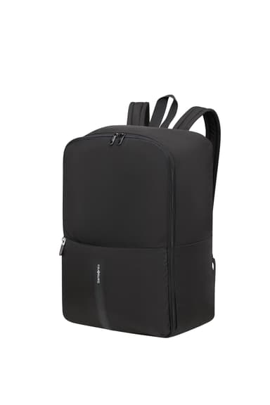 Samsonite TA Revolution - Foldable Cabin Rucksack 45 x 35 x 20 cm, Lightweight Hand Luggage for EasyJet, Reflective Details, 0.20 kg, Black - Amazon