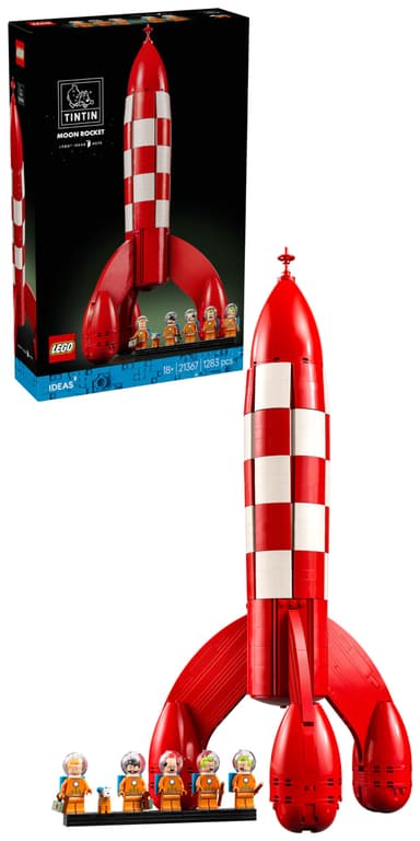 LEGO Ideas The Moon Rocket by Tintin 21367 - Amazon Germany
