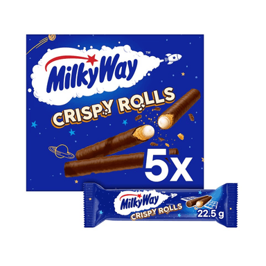 Milky Way / Twix / Bounty Milk Chocolate Crispy Rolls 5 Pack (Clubcard Price) - Tesco
