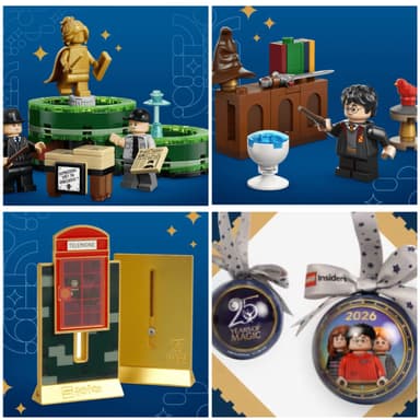 Lego Back To Hogwarts - Free Ministry Munchies 40901 w/ purchases £115+, Phone Box w/ 76476, Dumbledores Office 30724 free w/Purchases £35+ - Lego