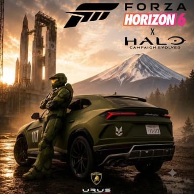 Forza Horizon 6 - Claim Car Halo Master Chief 117 Edition Lamborghini Urus SE (Xbox & PC) - Xbox